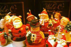 スノーマンのキャンドル