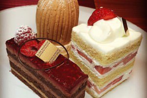 アテスウェイのケーキ