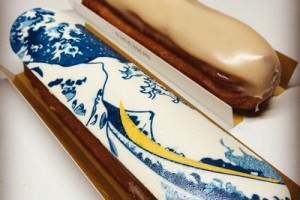 フォション　エクレア「エクレール ラ・ヴァーグ」北斎