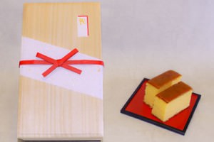 坂本屋,カステラ,桐箱入り