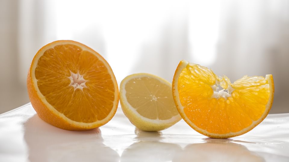 柑橘系の香りのメイク落とし