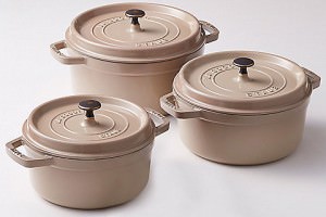 ストウブ ココットラウンド（リネン）