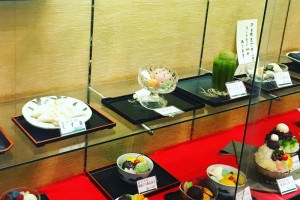 銀座若松のあんみつ