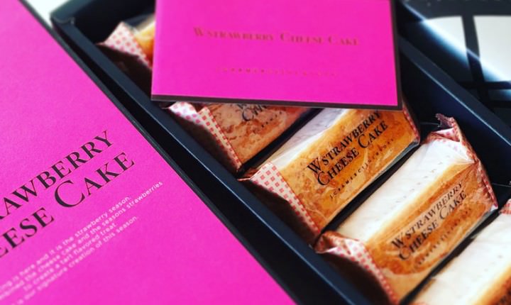 ブランド苺を使った「グラマシーニューヨーク」チーズケーキが美味
