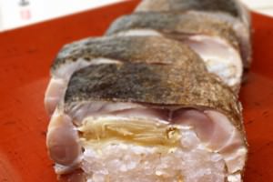 銀座うち山,あぶり鯖寿司