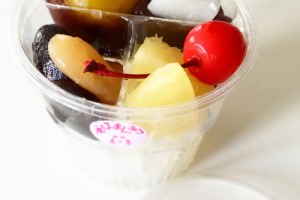 銀座 鹿乃子のあんみつ