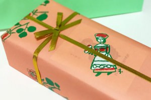 レトロ　女の子　お菓子