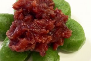 高木屋老舗の草だんご