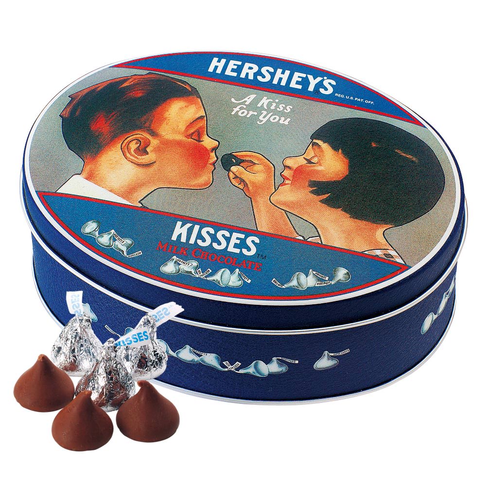 HERSHEY&S ハーシーノスタルジックキスチョコレート1缶