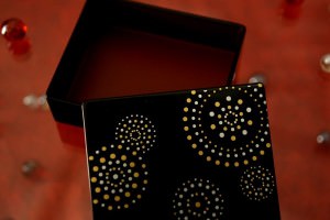 小箱　蛍　花火　向日葵