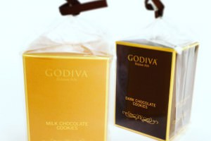 ゴディバのミルクチョコレートクッキー