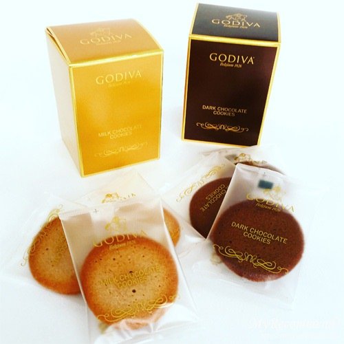 ゴディバのミルクチョコレートクッキー