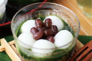 越後岩船家　冷やしぜんざい