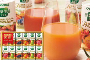 カゴメ 野菜生活ギフト 国産プレミアム３