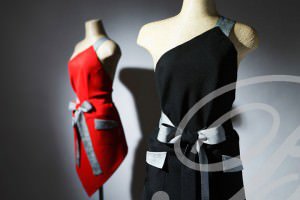 ワンショルダーエプロン　ブライトテラス