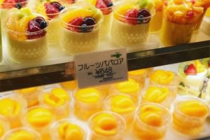 京橋 千疋屋のフルーツババロア