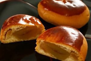 丸万の栗饅頭