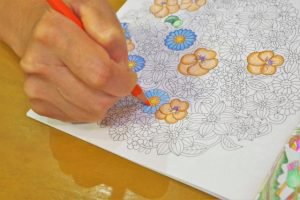 ご年配の方にもおすすめの塗り絵