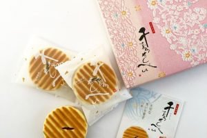 鼓月,千寿せんべい