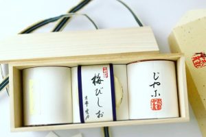 雲月の小松こんぶ・梅びしお・じゃこ詰合せ