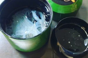 鍵善良房の葛きり