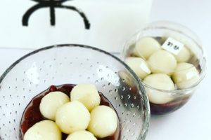 鈴懸,白玉ぜんざい