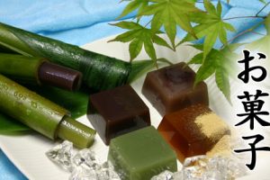 甘春堂の竹入り水ようかん