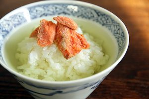 清左衛門,鮭茶漬け