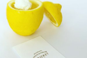 クリケットのレモンゼリー