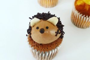 フェアリーケーキフェアのはりねずみバナナチョコ