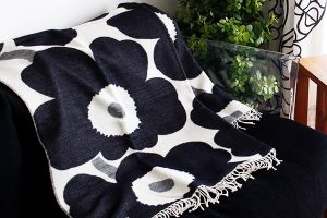 マリメッコのブランケット