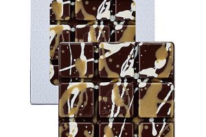 ショコ　オ　キャレ,タブレットチョコ