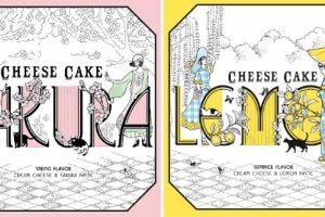 資生堂パーラーのオリジナル「ぬり絵」