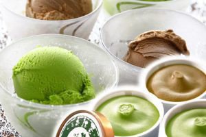 伊藤久右衛門の宇治抹茶アイス＆ほうじ茶アイス