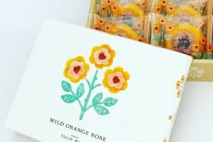 チューリップローズのワイルドオレンジローズ