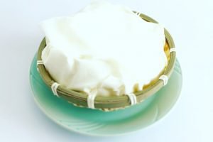 銀のぶどうのチーズケーキ