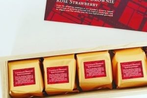 グラマシーニューヨークのシャンパーニュロゼ ストロベリーブラウニー