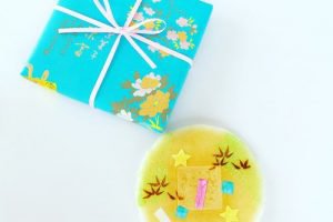 未富の七夕の麩焼きせんべい