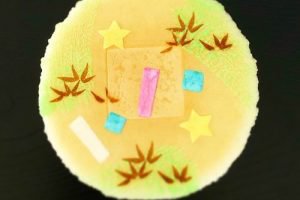 未富の七夕の麩焼きせんべい