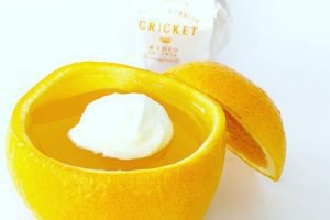 クリケットのオレンジゼリー