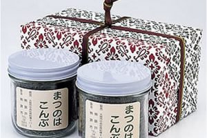 花錦戸のまつのはこんぶ,瓶入り