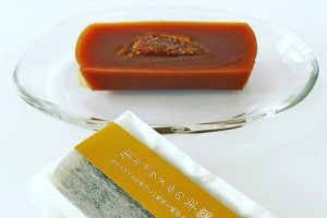 百花園の生キャラメルの羊羹