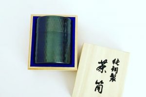 上林春松銘茶,茶筒入り煎茶