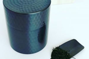 上林春松銘茶の銅製の茶匙