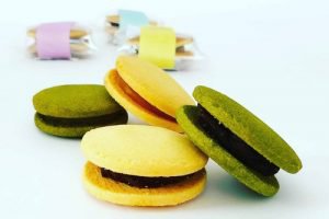 空いろ,つき,どら焼き