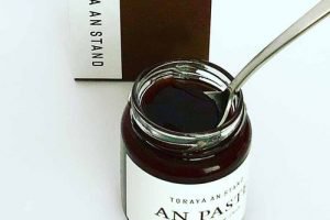 トラヤあんスタンドのあんペースト