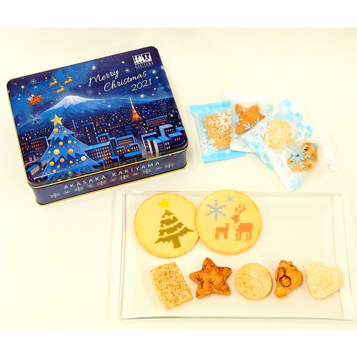 可愛いクリスマスパッケージのお菓子 お配りからギフトまで