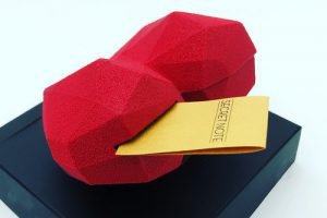 ブボ・バルセロナのチョコスカルプチャー マイハート