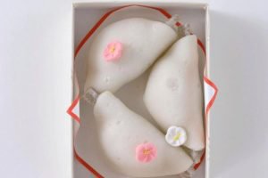 鍵善良房の花びら餅