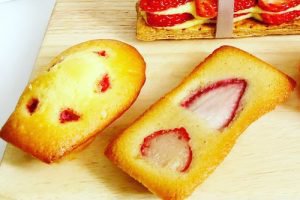 苺のフィナンシェとマドレーヌ 苺プレーン